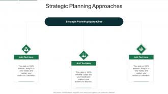 Strategic Planning Approaches In Powerpoint And Google Slides Cpb