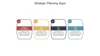 Strategic planning apps ppt powerpoint presentation infographics objects cpb