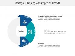 Strategic planning assumptions growth ppt powerpoint presentation summary cpb