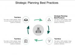 Strategic planning best practices ppt powerpoint presentation ideas good cpb