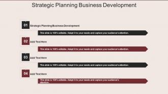 Strategic Planning Business Development In Powerpoint And Google Slides Cpb