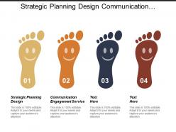Strategic planning design communication engagement service monitoring progress