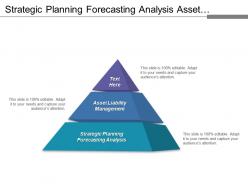 Strategic Planning Forecasting Analysis Asset Liability Management Business Impacts