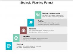 Strategic planning format ppt powerpoint presentation model show cpb