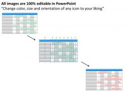 Strategic planning gantt chart for project powerpoint templates ppt backgrounds slides 0618