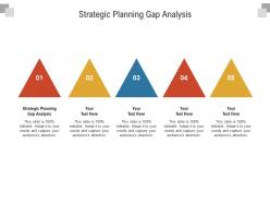 Strategic planning gap analysis ppt powerpoint presentation outline graphics example cpb