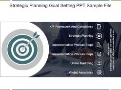 Strategic planning goal setting ppt sample file