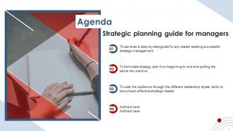 Strategic Planning Guide For Managers Powerpoint Presentation Slides Strategy CD V