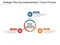 Strategic planning implementation control process ppt powerpoint presentation styles cpb