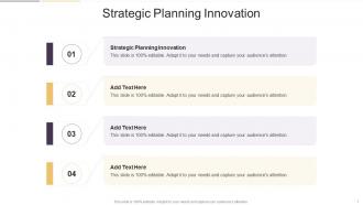 Strategic Planning Innovation In Powerpoint And Google Slides Cpb