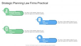 Strategic Planning Law Firms Practical In Powerpoint And Google Slides Cpb