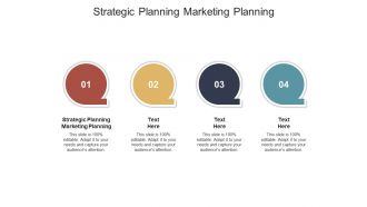 Strategic planning marketing planning ppt powerpoint presentation file skills cpb