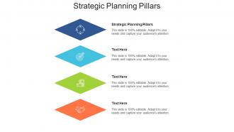 Strategic planning pillars ppt powerpoint presentation slides aids cpb