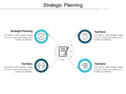 Strategic planning ppt powerpoint presentation gallery topics cpb