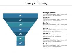 Strategic planning ppt powerpoint presentation infographic template slides cpb