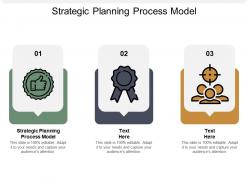 Strategic planning process model ppt powerpoint presentation summary ideas cpb