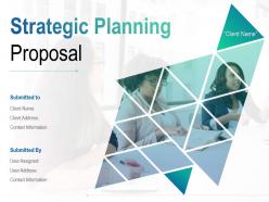 Strategic planning proposal powerpoint presentation slides