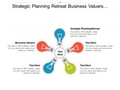 Strategic planning retreat business valuers consistent marketing accounting events cpb