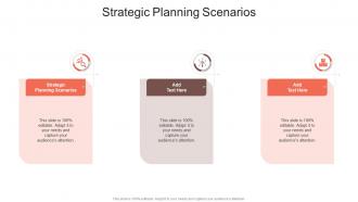 Strategic Planning Scenarios In Powerpoint And Google Slides Cpb