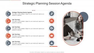 Strategic Planning Session Agenda In Powerpoint And Google Slides Cpb