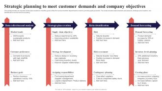 Strategic Planning To Meet Customer Demands And Company Organization Function Strategy SS V