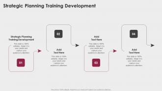 Strategic Planning Training Development In Powerpoint And Google Slides Cpb