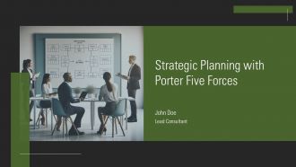 Strategic Planning With Porter Five Forces PPT Guidelines AT