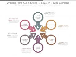 Strategic Plans And Initiatives Template Ppt Slide Examples