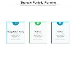 Strategic portfolio planning ppt powerpoint presentation gallery template