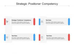 Strategic positioner competency ppt powerpoint presentation outline aids cpb