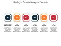 Strategic potential analysis example ppt powerpoint presentation infographics smartart cpb