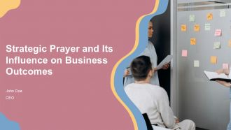 Strategic Prayer And Its Influence On Business Outcomes PPT Graphics ACP
