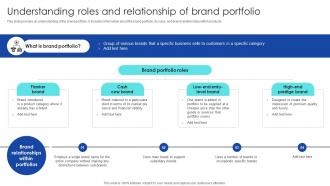 Strategic Process To Enhance Understanding Roles And Relationship Of Brand Portfolio