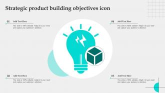 Strategic Product Building Objectives Icon