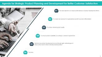 Strategic product planning and development for better customer satisfaction powerpoint presentation slides