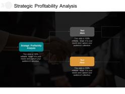 Strategic profitability analysis ppt powerpoint presentation portfolio shapes cpb