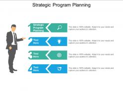 Strategic program planning ppt powerpoint presentation gallery shapes cpb