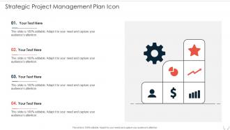 Strategic Project Management Plan Icon