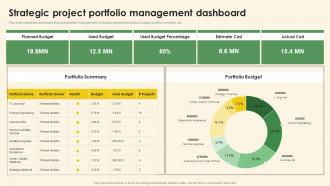 Strategic Project Portfolio Management Dashboard
