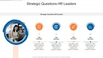 Strategic Questions HR Leaders In Powerpoint And Google Slides Cpb