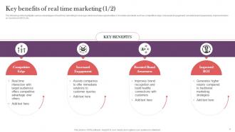 Strategic Real Time Marketing Guide Powerpoint Presentation Slides MKT CD V Images Content Ready