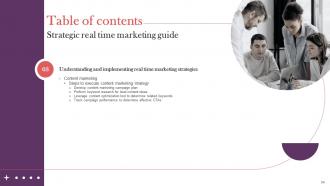 Strategic Real Time Marketing Guide Powerpoint Presentation Slides MKT CD V Interactive Editable