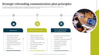 Strategic Rebranding Communication Plan Principles