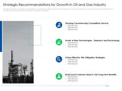 Strategic recommendations for growth global energy outlook challenges recommendations