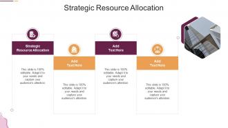 Strategic Resource Allocation In Powerpoint And Google Slides Cpb