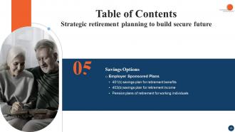 Strategic Retirement Planning To Build Secure Future Fin CD Downloadable Impressive