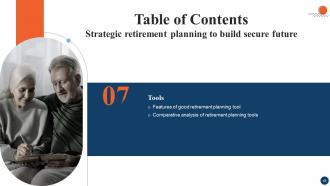 Strategic Retirement Planning To Build Secure Future Fin CD Template Interactive