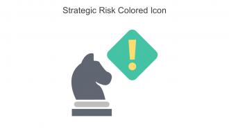 Strategic Risk Colored Icon In Powerpoint Pptx Png And Editable Eps Format