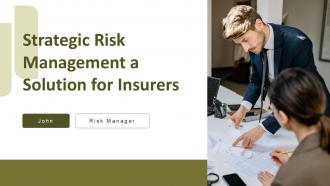 Strategic Risk Management A Solution For Insurers PPT Mockup ACP