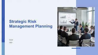 Strategic Risk Management Planning PPT Slides AT